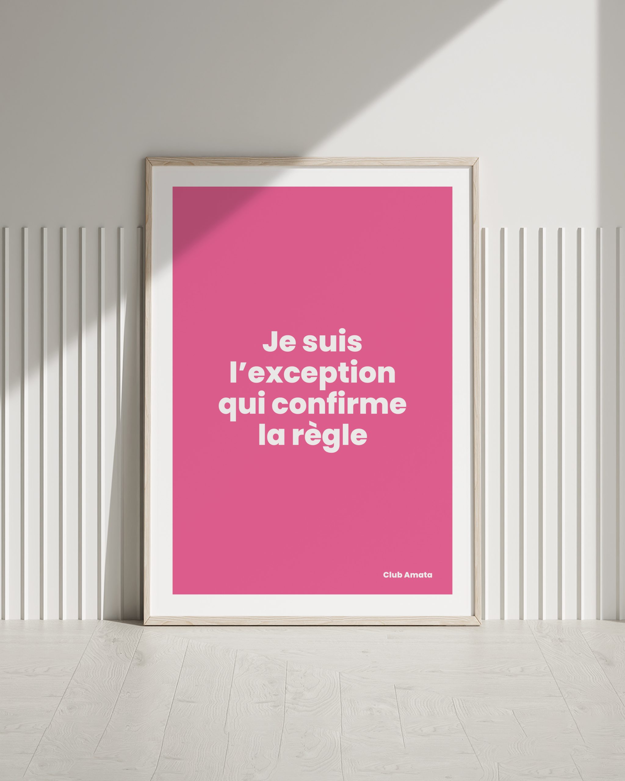 Je suis l’exception qui confirme la règle