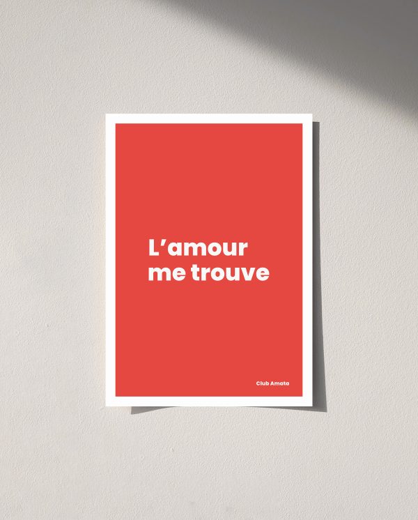 L’amour me trouve