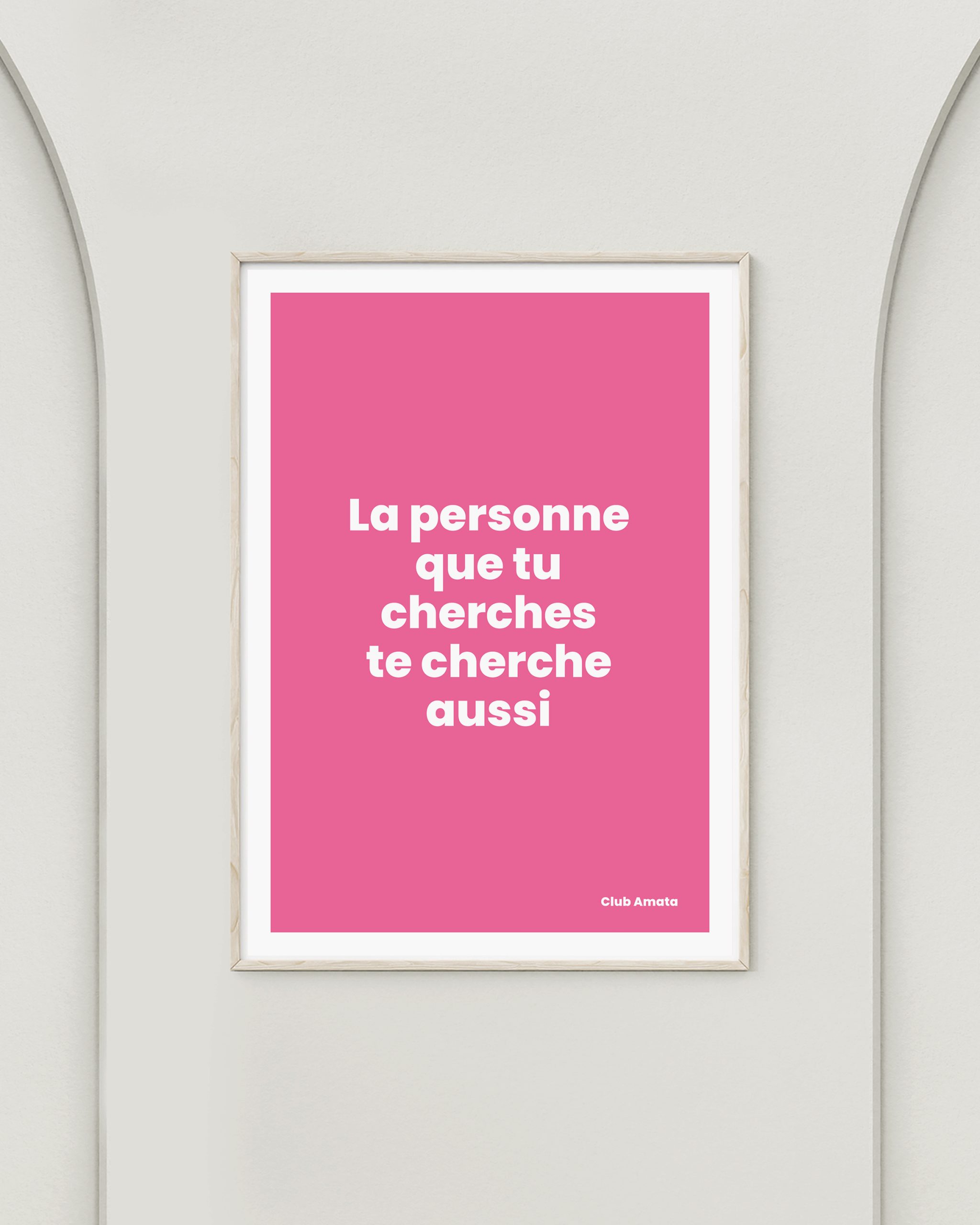 La personne que tu cherches te cherche aussi