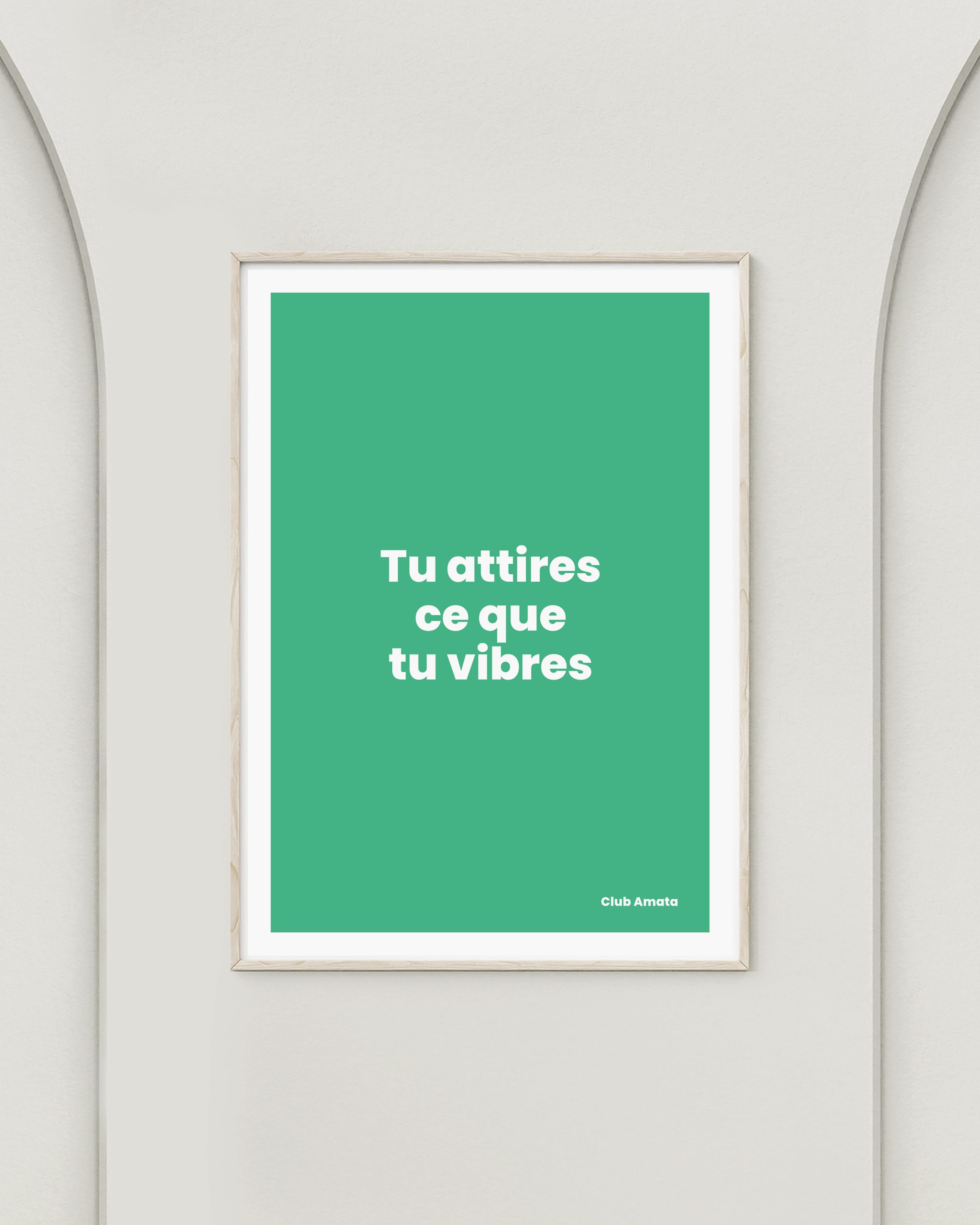 Tu attires ce que tu vibres