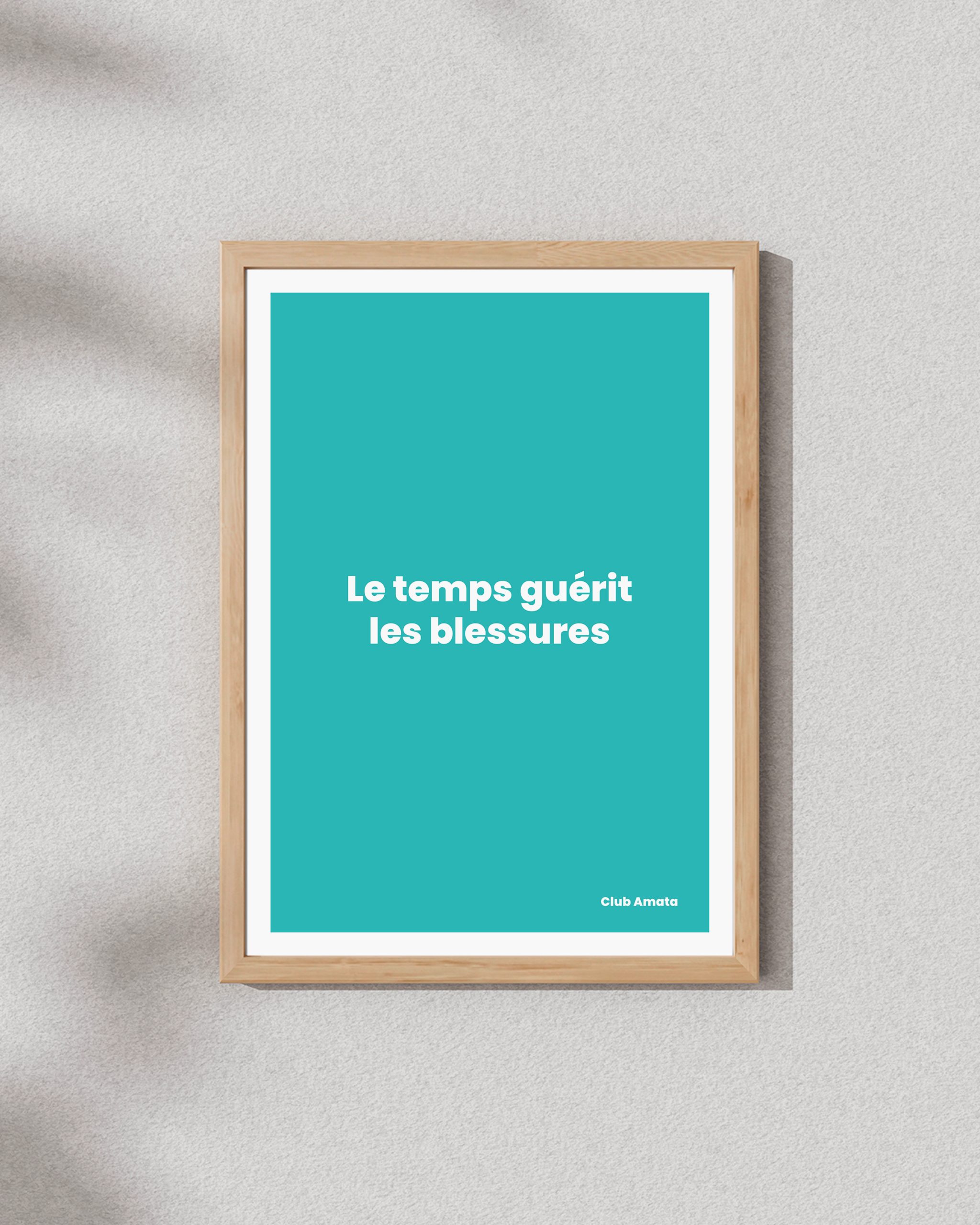 Le temps guérit les blessures