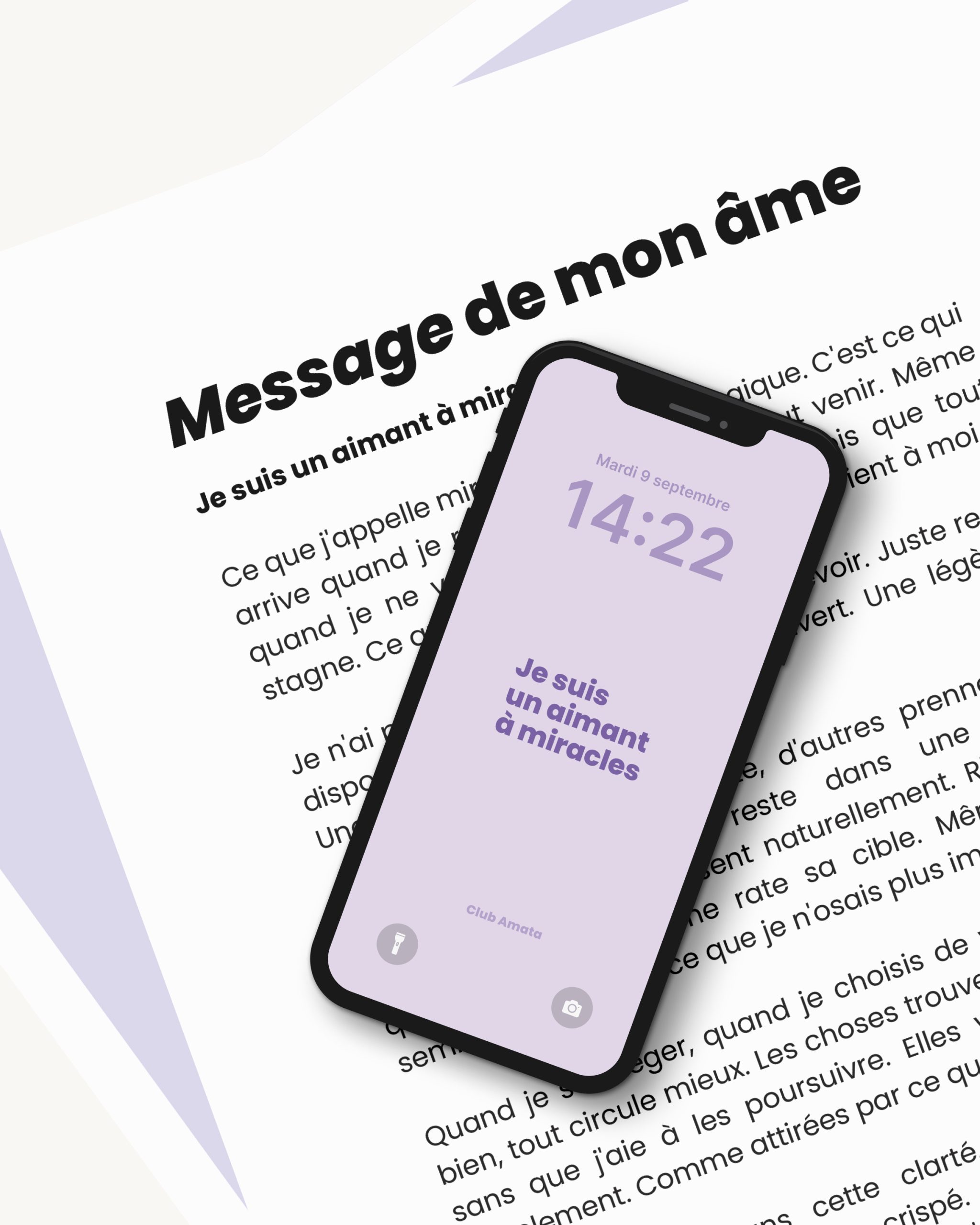 Je suis un aimant à miracles
