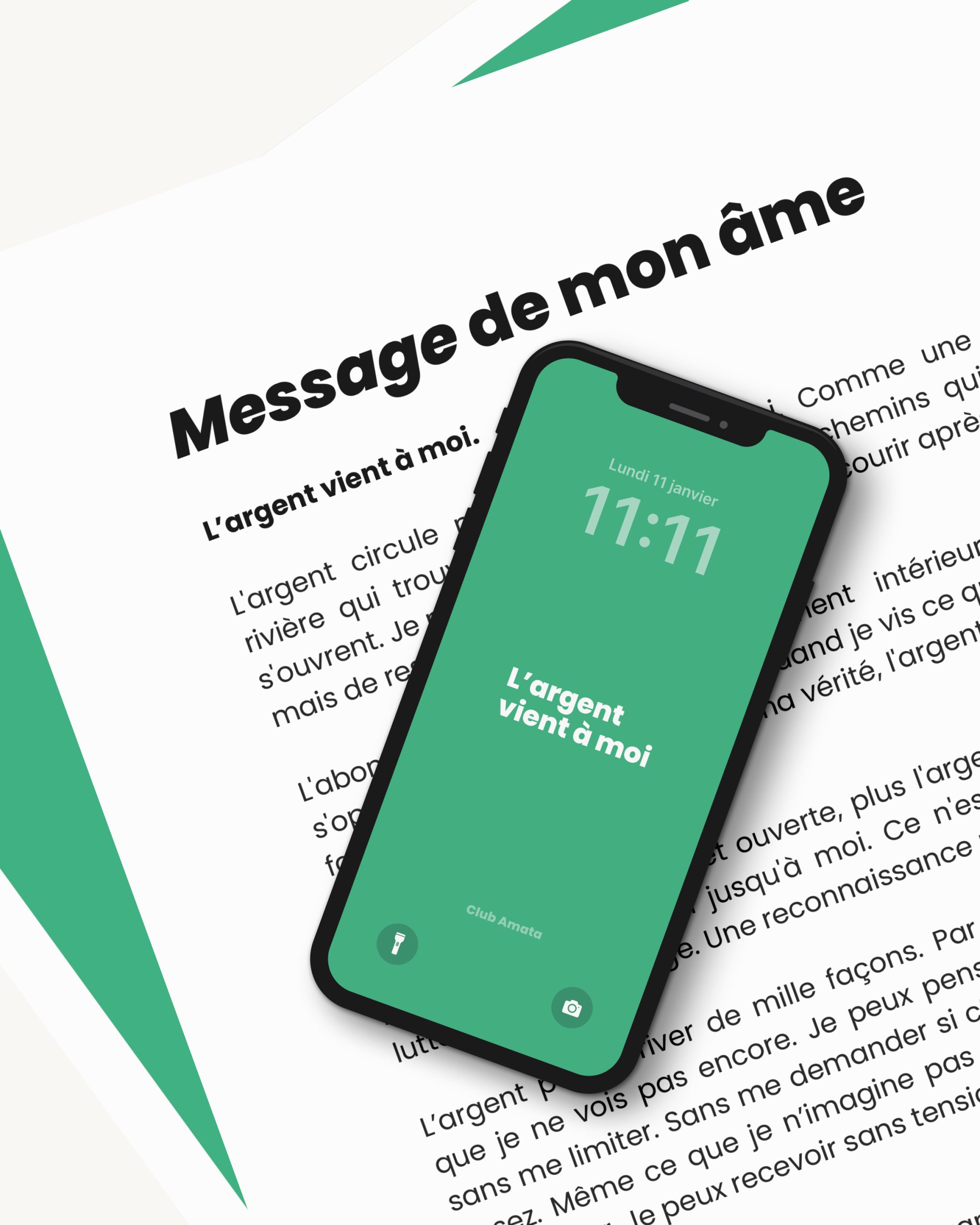 L’argent vient à moi