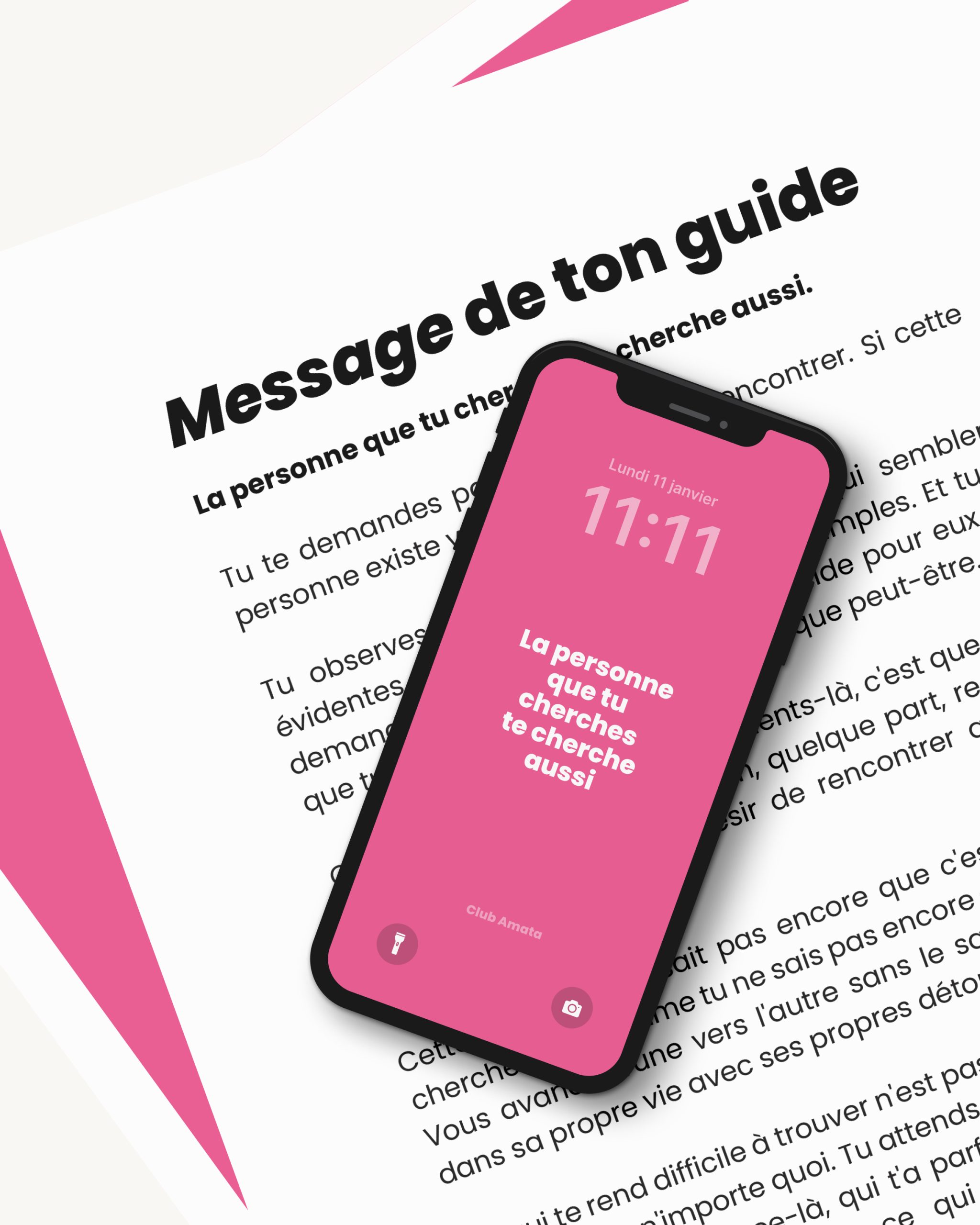 La personne que tu cherches te cherche aussi
