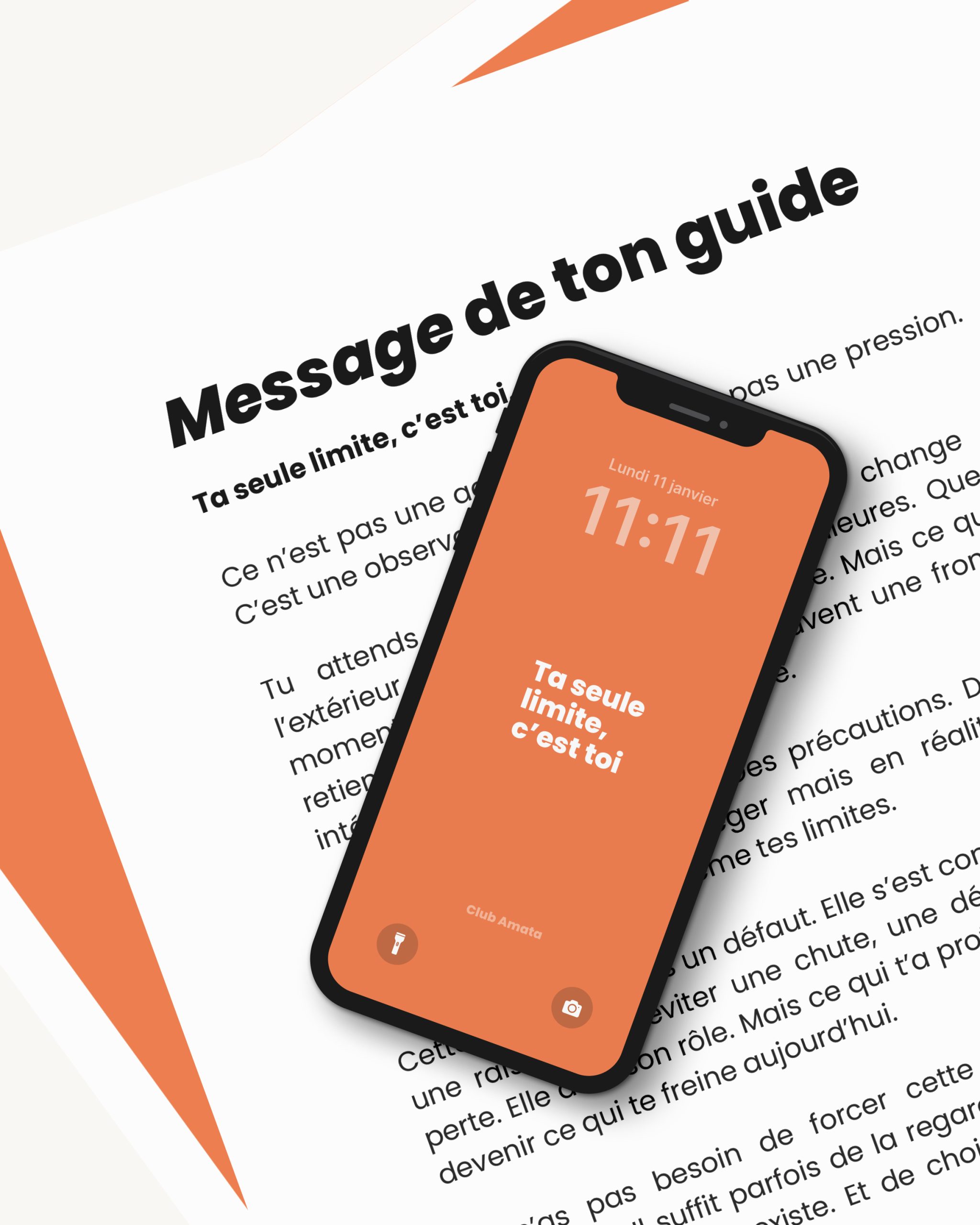 Ta seule limite, c’est toi