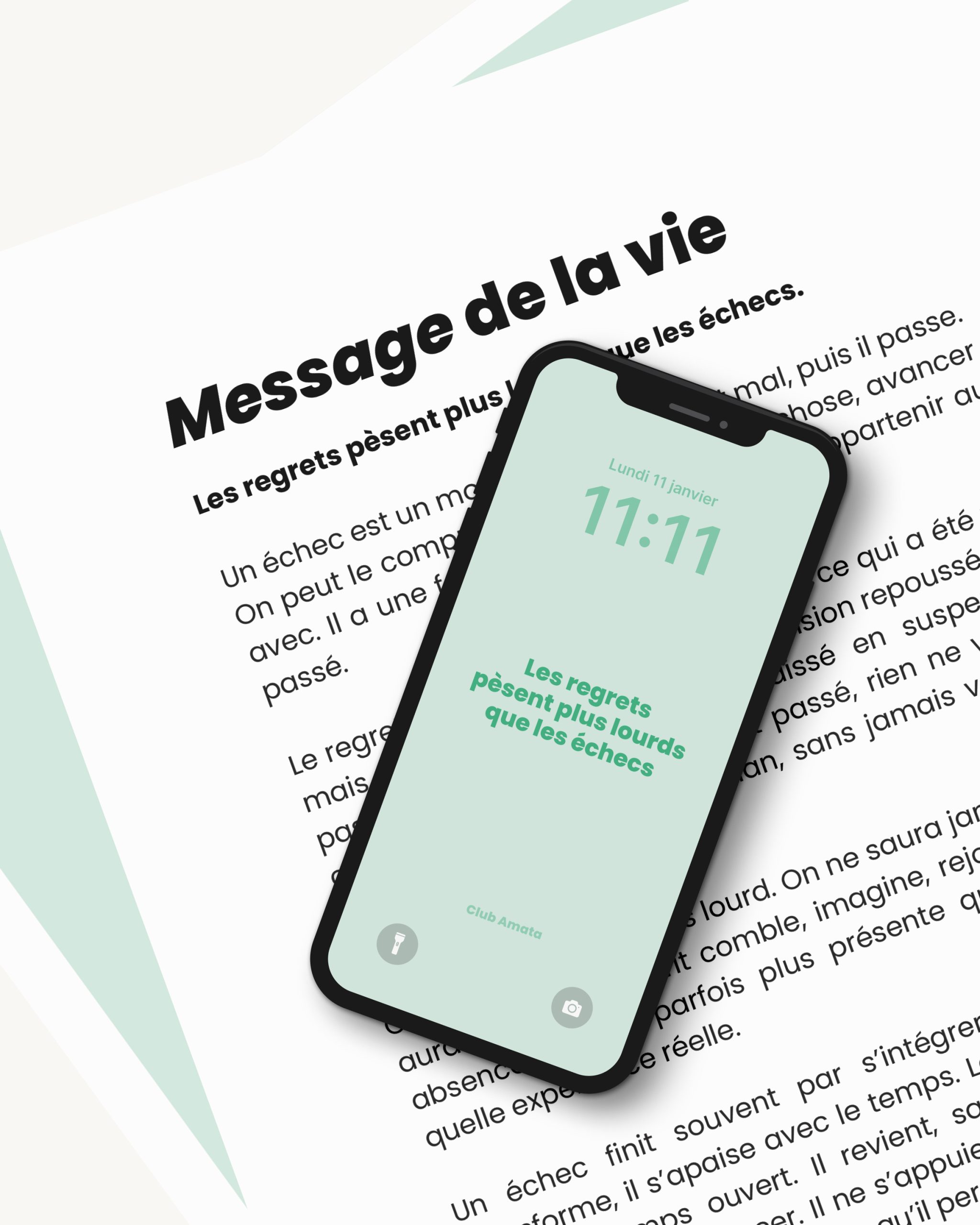 Les regrets pèsent plus lourds que les échecs
