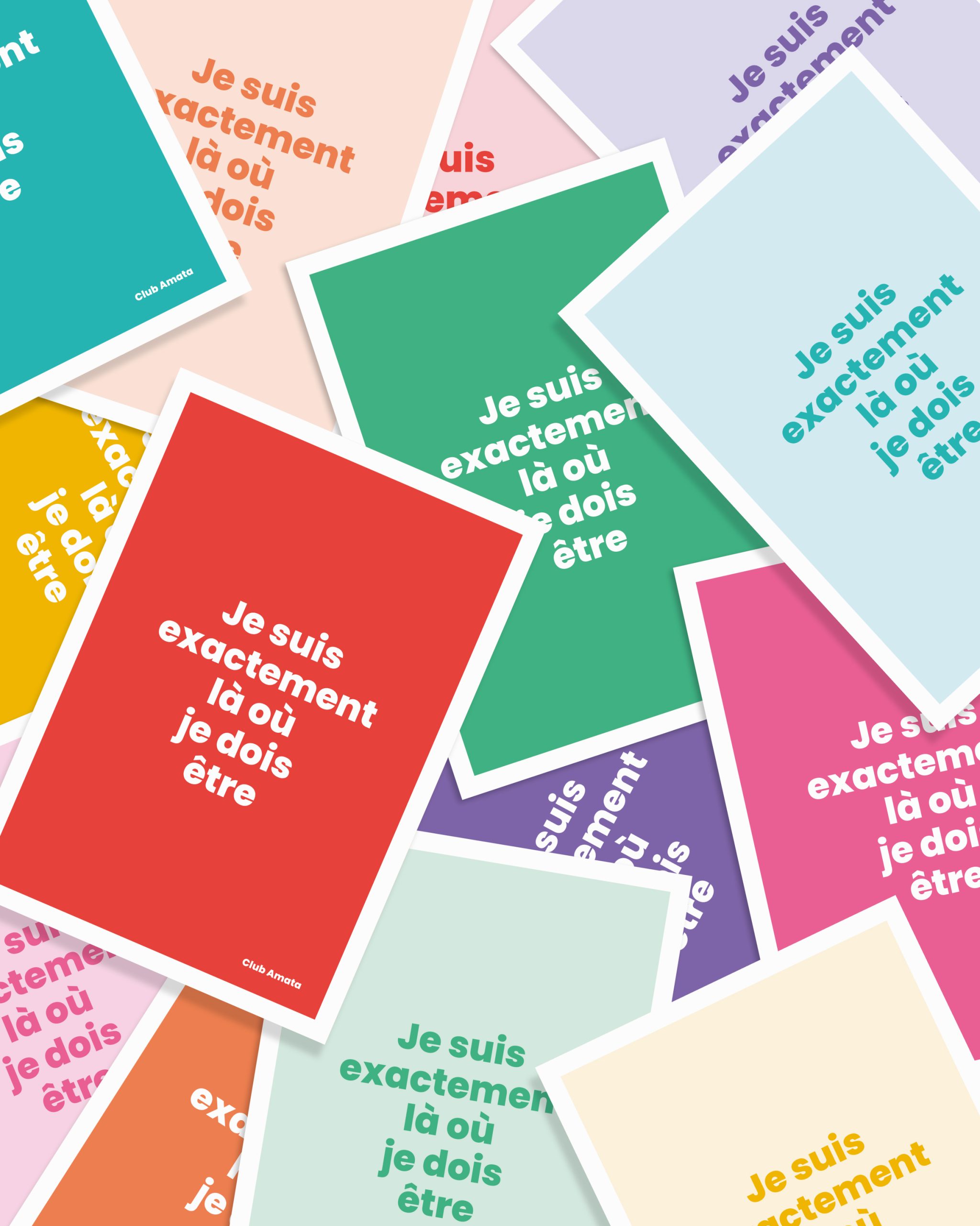 Je suis exactement là où je dois être