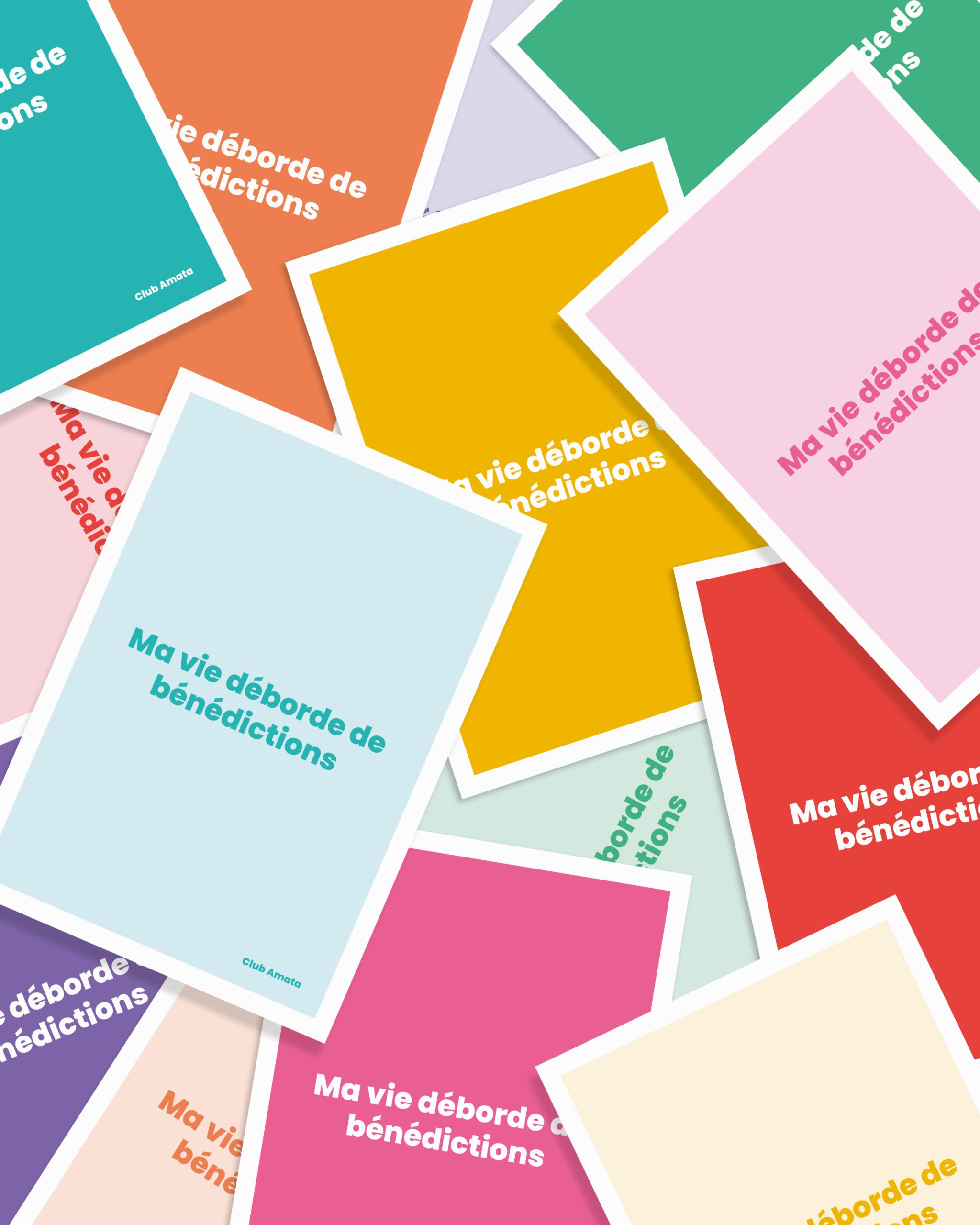 Ma vie déborde de bénédictions