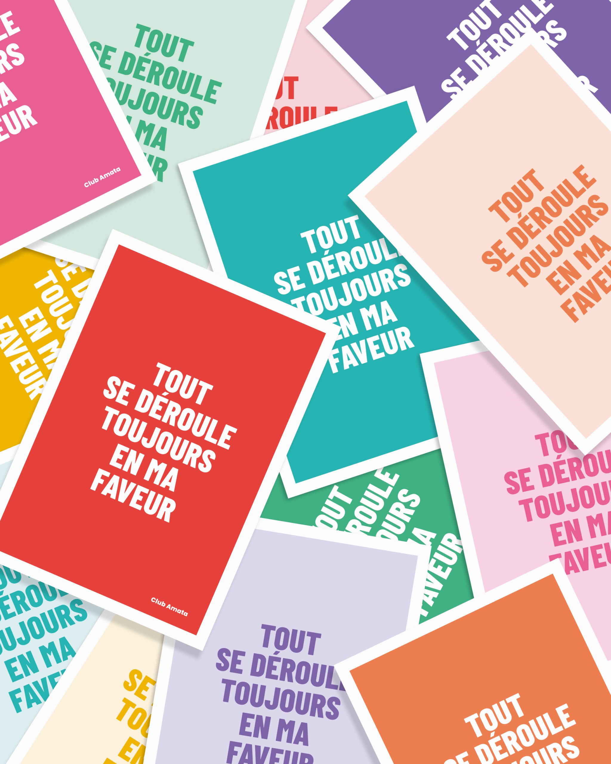 Tout se déroule toujours en ma faveur