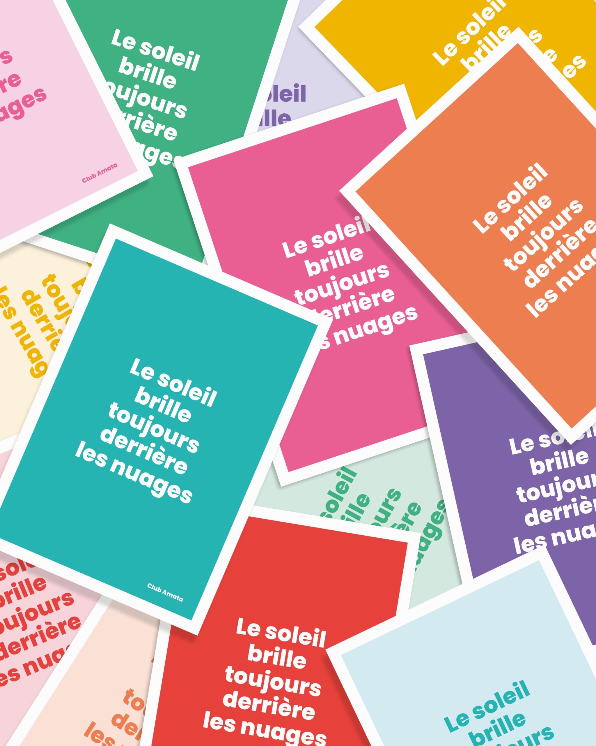 Le soleil brille toujours derrière les nuages