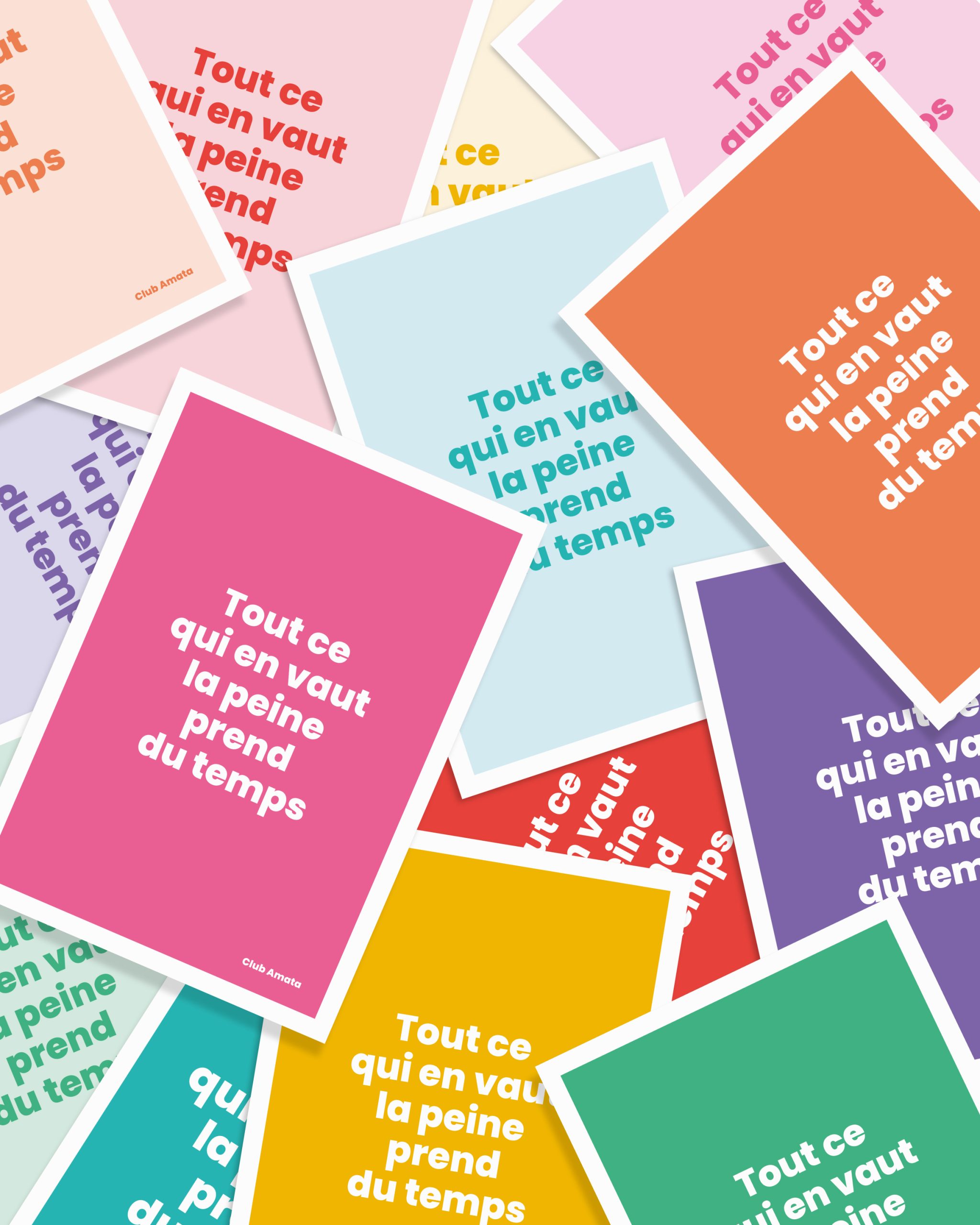 Tout ce qui en vaut la peine prend du temps